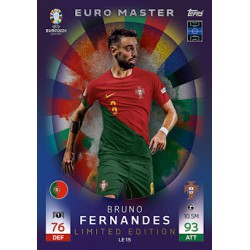 Topps Match Attax UEFA EURO 2024 Euro Master Limited Edition Bruno Fernandes (Portugal)
